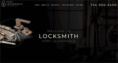 Desktop Screenshot of fortlauderdalelocksmith.us